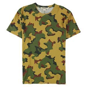 Elevenparis Mens Nathan Graphic T-Shirt, Green, XL, DM